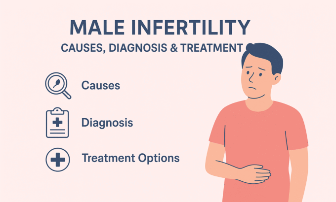 Male Infertility Causes, Diagnosis & Treatment Options Male Infertility Causes, Diagnosis & Treatment Options
